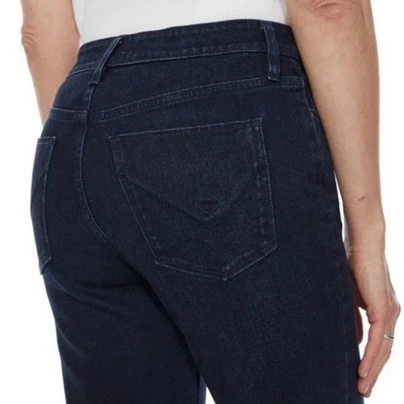 Hudson Jeans Womens 12 Obscurity Blue Midrise Straight Stretch Denim 12/32 - Picture 2 of 4